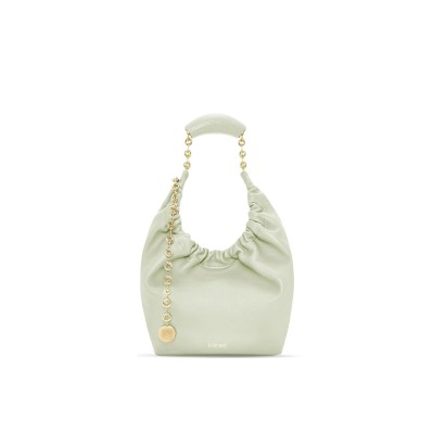 LOEWE SMALL SQUEEZE BAG IN MELLOW NAPPA LAMBSKIN A914NCHX01-7829 (29*24*10.5cm)